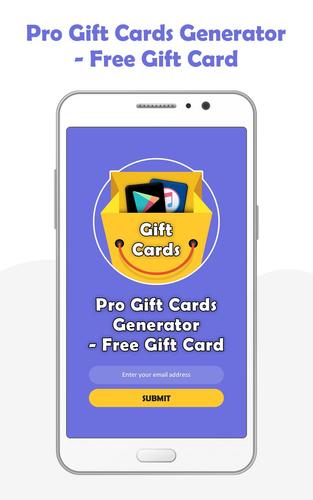 Pro Gift Cards Generator Free Gift Card Apk 1 2 Download