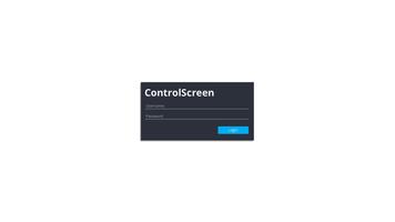 ControlScreen Affiche