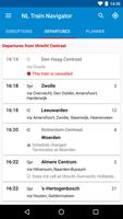 NL Train Navigator تصوير الشاشة 1