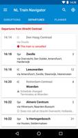 NL Train Navigator 截图 1