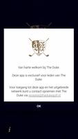 The Duke Club Business App Poster