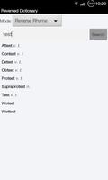 Rhyme Reverse Dictionary Pro الملصق