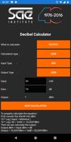 SAE Decibels Calculator تصوير الشاشة 1