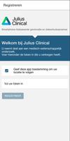 Julius Clinical Geofencing screenshot 1