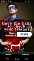 Check your friends الملصق