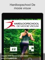 Hardloopschool De Mooie vrouw Affiche