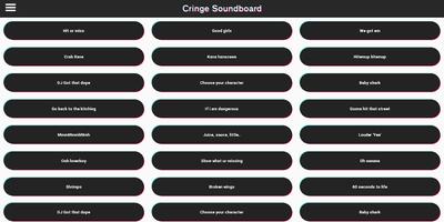 Cringe Soundboard imagem de tela 2