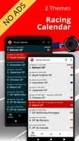 Racing Calendar 2024 - Donate الملصق