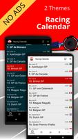 Racing Calendar 2022 - Donate الملصق