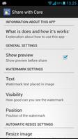 Share with Care syot layar 2