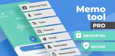 Voice Memos, SpeechNotes, VoNo