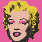 Marilyn Style Pop Art Image icône