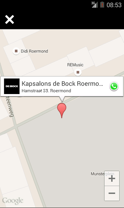 Kapsalons de Bock Roermond screenshot 3