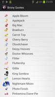 Brony Quotes poster