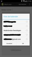Werkuren screenshot 2