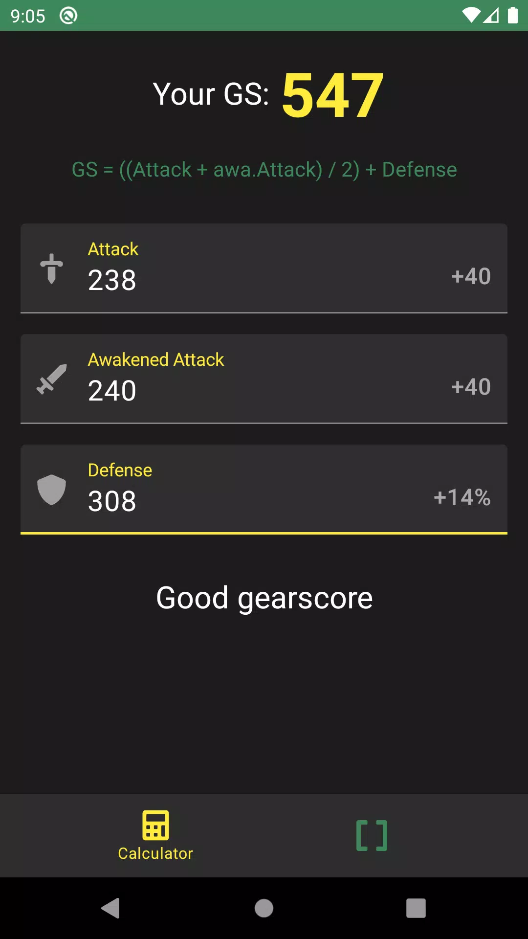 Gear Score Calculator for BDO APK for Android Download