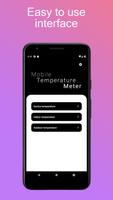 Mobile Temperature Meter Poster