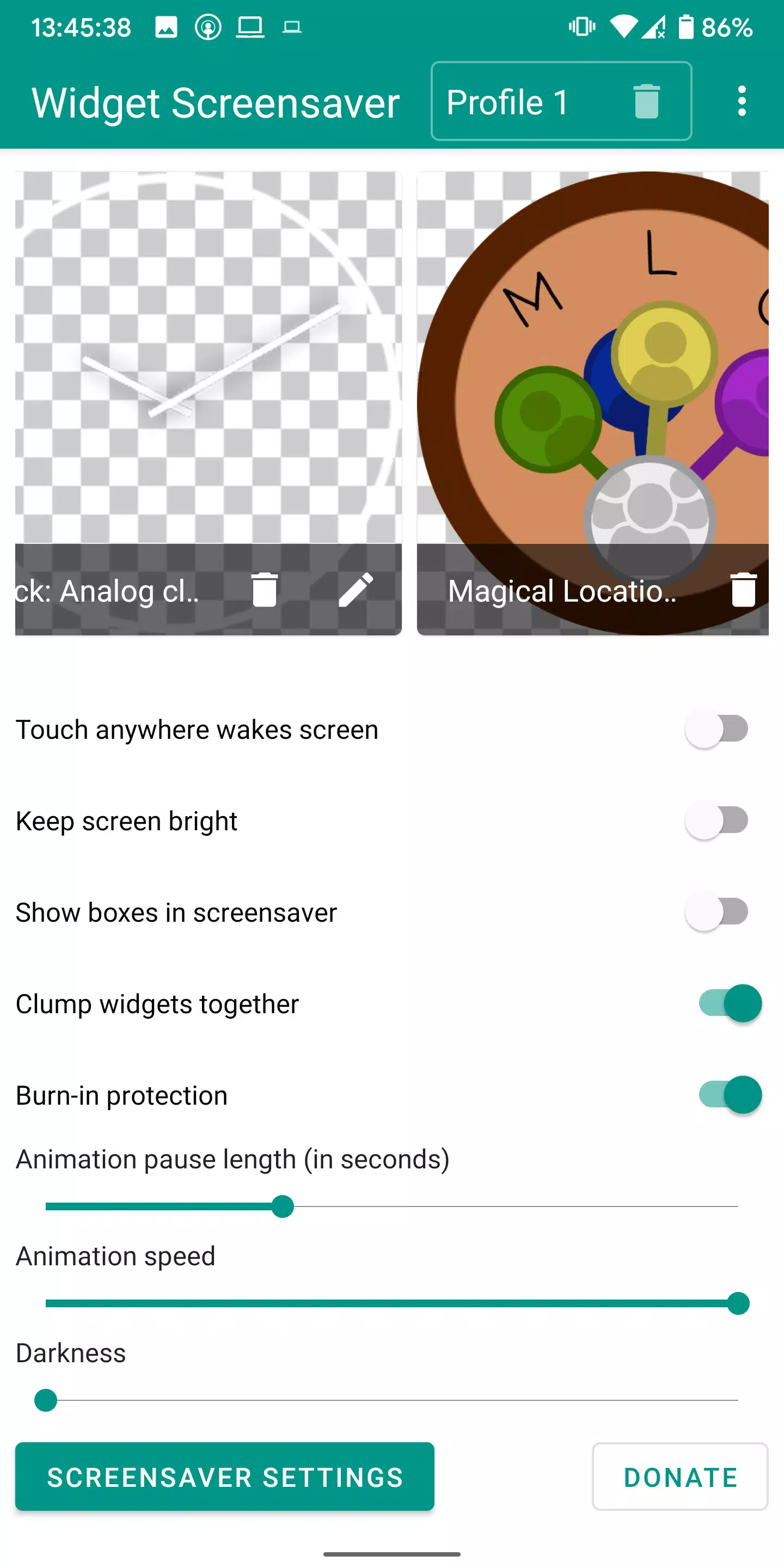 Widget Screensaver APK for Android Download