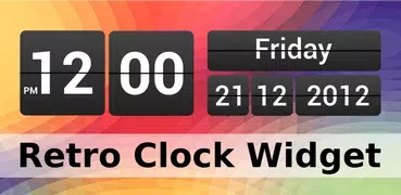 Retro Clock Widget