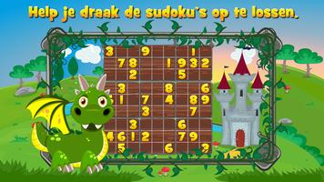 Sudoku kids Dragon adventure Affiche