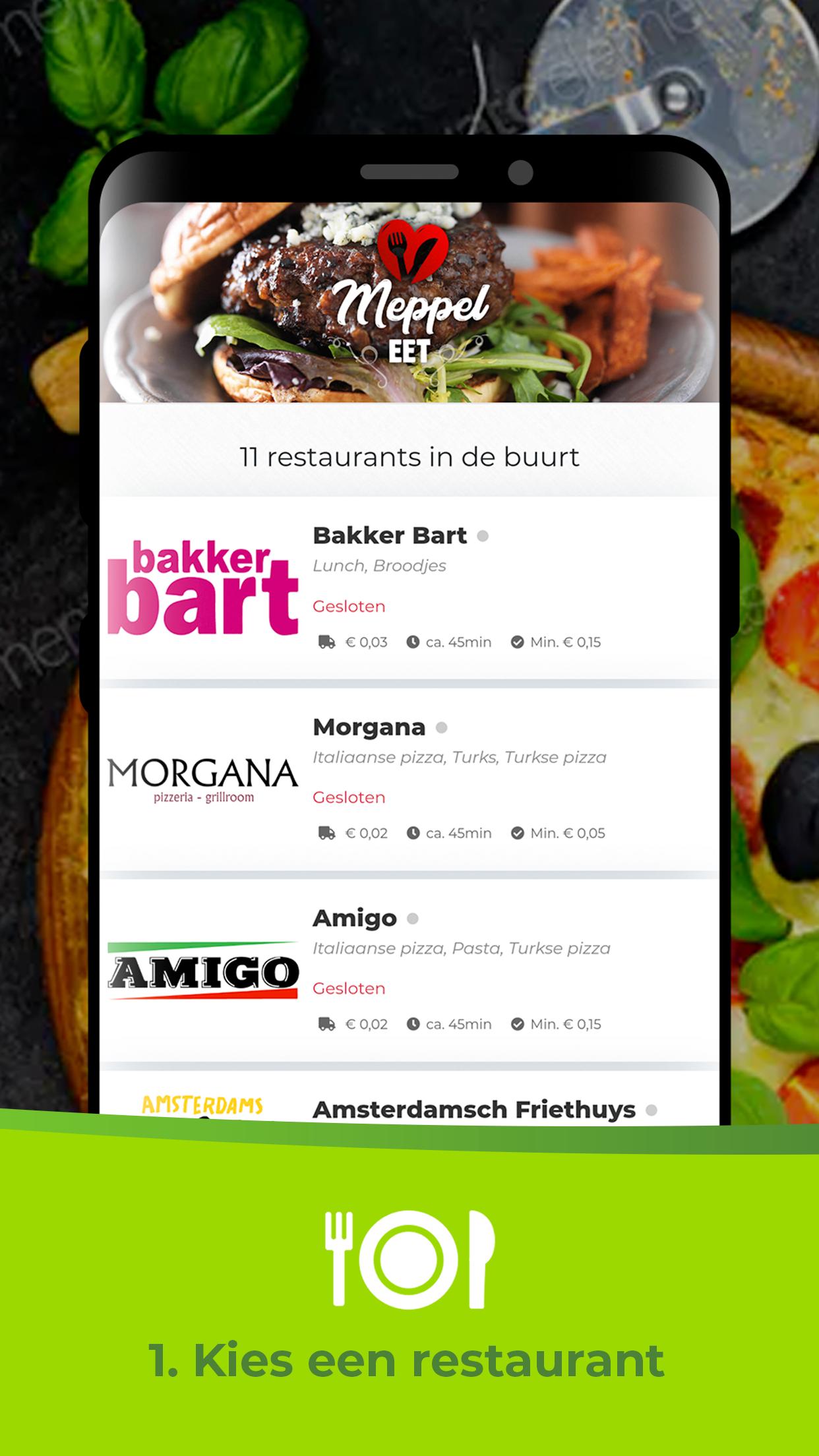 springen Banket woordenboek Meppel-eet.nl - Online eten bestellen in Meppel for Android - APK Download