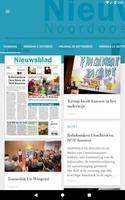 Nieuwsblad Noordoost Friesland Affiche