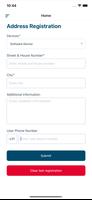 ARA Address Registration App syot layar 2