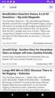 Zambia Newspapers screenshot 3