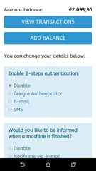 Descargar APK de Pay2wash