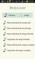 Empezar Cantar Entrenador captura de pantalla 2