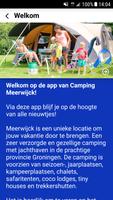 Camping Meerwijck اسکرین شاٹ 1