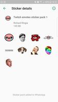 Stickers for WhatsApp - Twitch Emotes اسکرین شاٹ 1