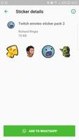 Stickers for WhatsApp - Twitch Emotes اسکرین شاٹ 2