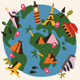 World atlas - Learn fun facts