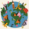 World atlas - Learn fun facts APK