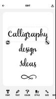 Conceptions de calligraphie capture d'écran 2