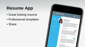 Resume App poster