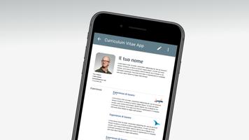 1 Schermata Curriculum Vitae App