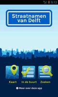 Straatnamen van Delft 포스터