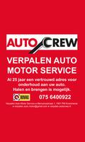 Poster Verpalen auto motor service