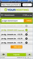 1 Schermata Yourhosting domeinnaam checker