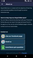 Nepali Bible Quiz ảnh chụp màn hình 3