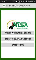 NTSA  APP ポスター