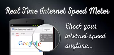 Real Time Internet Speed Meter