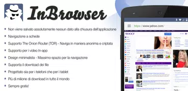 InBrowser - Browser incognito