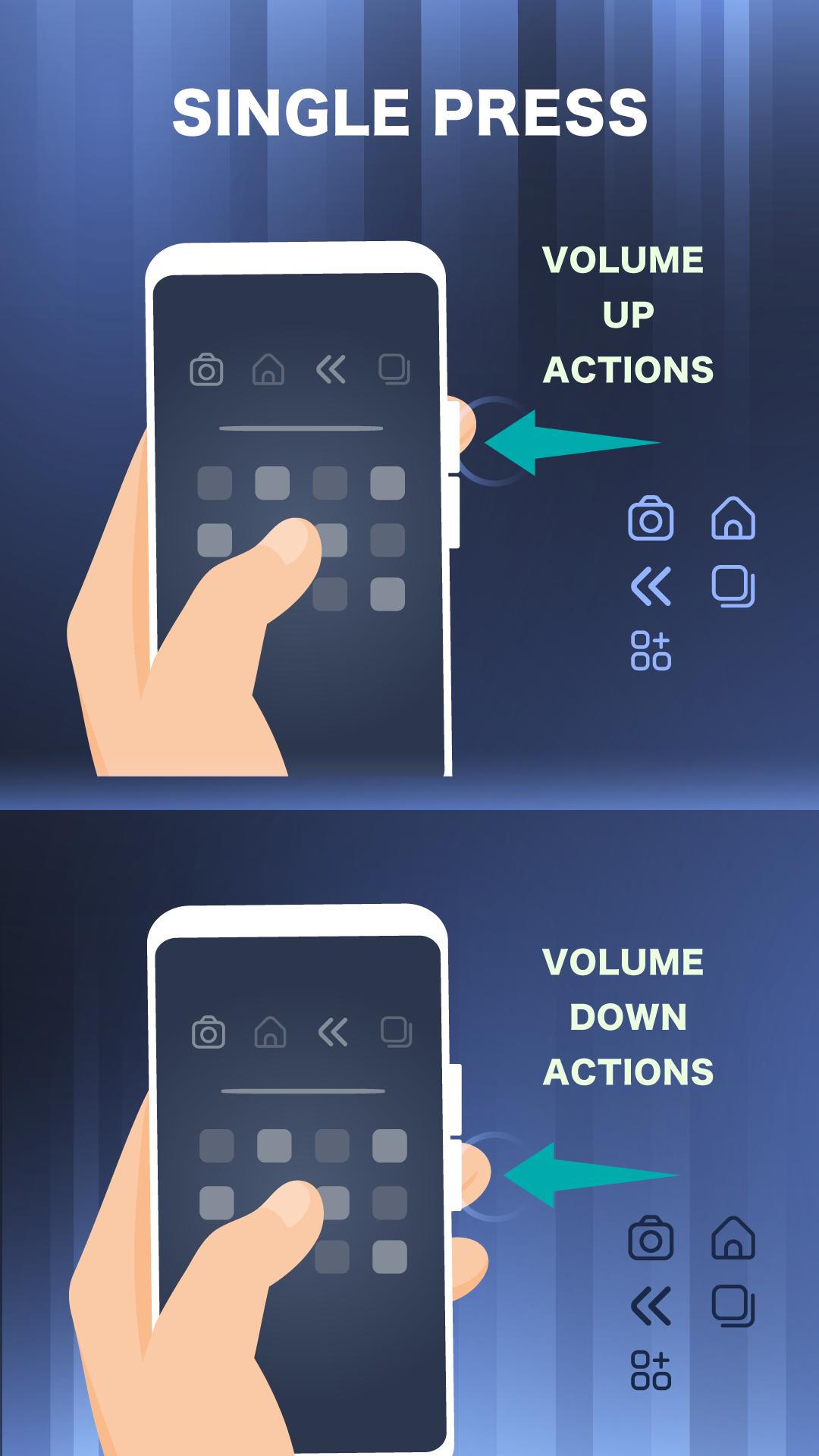 Volume button Volume button