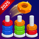 Nuts Sort - เกมพัซเซิลแยกสี APK