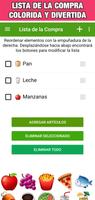 Nuestra Lista de la Compra en Español تصوير الشاشة 2