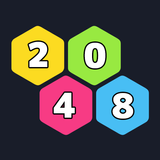 2048 Hexagon icône