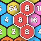 2048 سداسي رقم دمج اللغز أيقونة